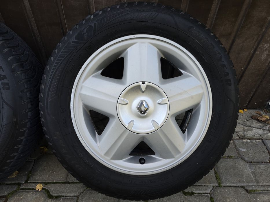 Felgi z oponami 175/65R14 Renault Kangoo 4x100 Clio Thalia Megane TWIN