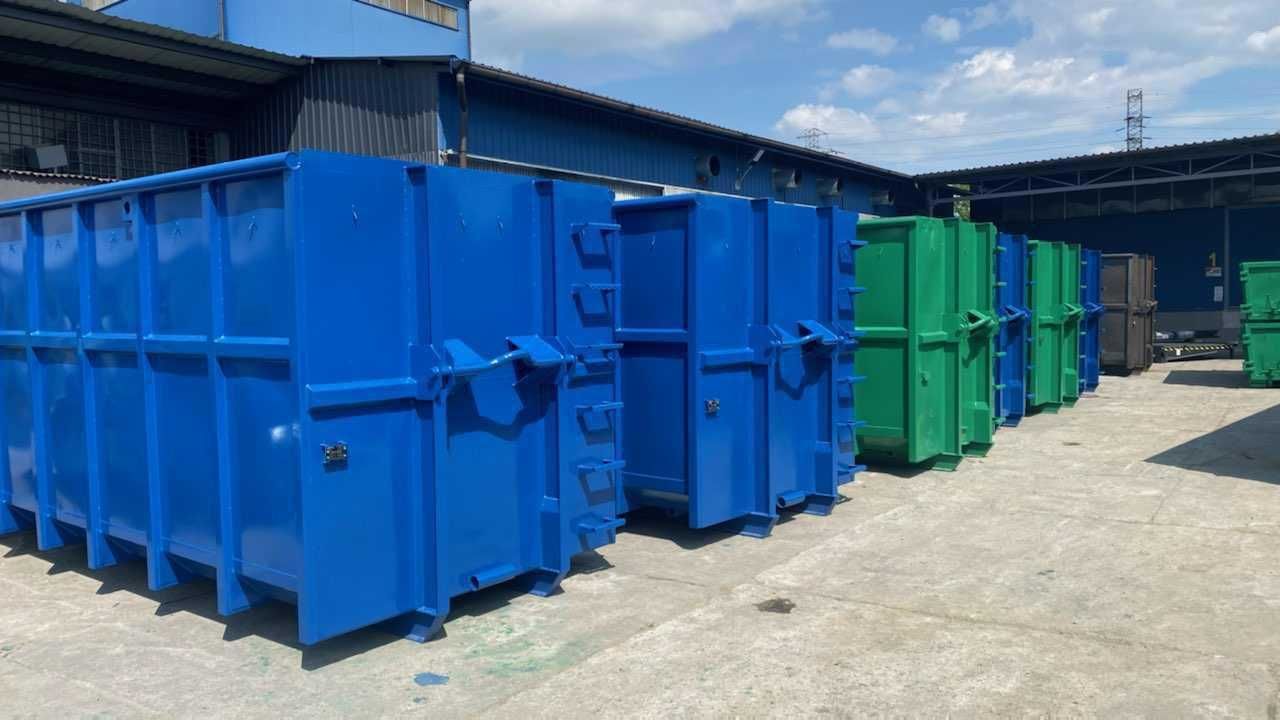 Kontener Hakowy Kp 40 na złom i inne odpady