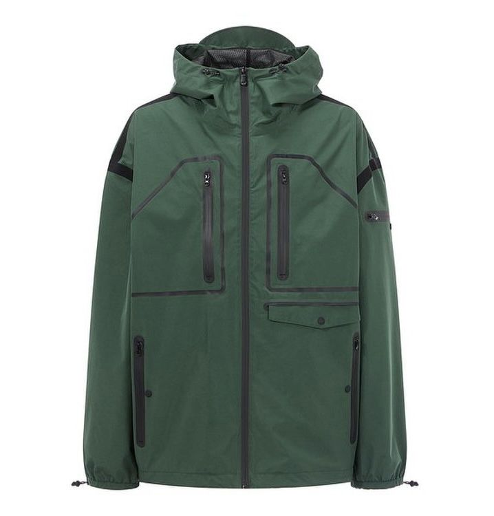 Save The Duck X Edward Crutchley Zip-up Hooded Parka Jacket