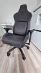 Fotel Razer Iskur Fabric Gamingowy  XL do 130kg Tkanina Ciemnoszary