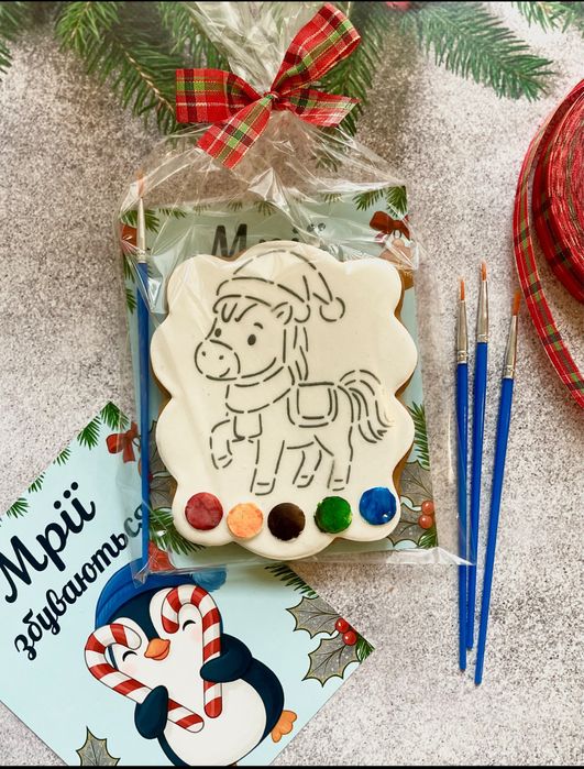 Печиво розмальовка Пряник розмальовка імбірне печиво