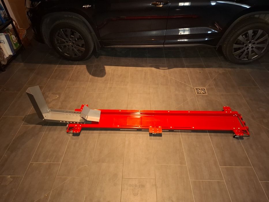 Stojak - wózek motocyklowy.