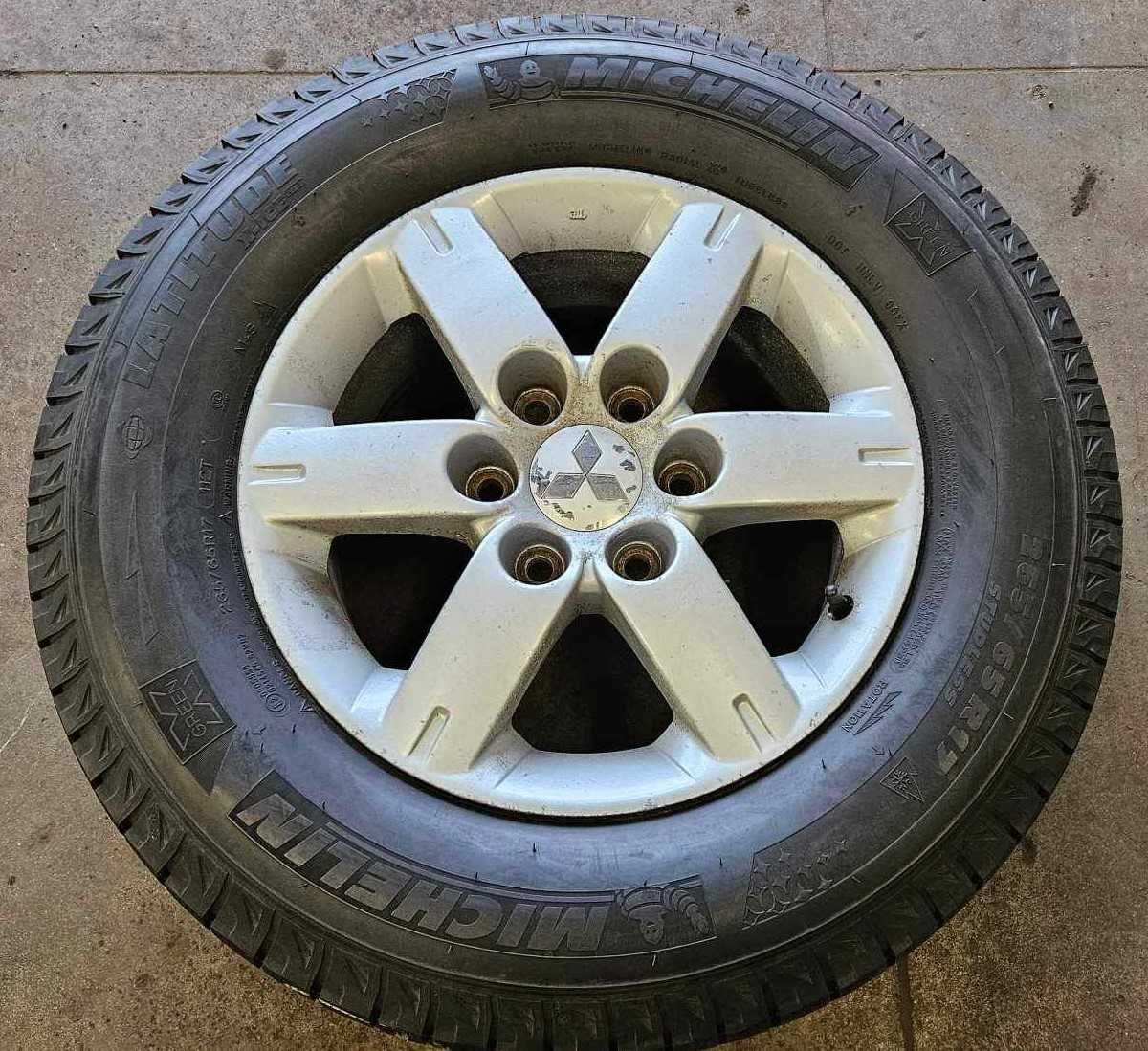 4x Koła zimowe Mitsubishi Pajero 17" 265/65R17 Michelin Latitude X-ICE