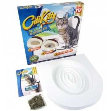 набір для привчання кішки до унітаза