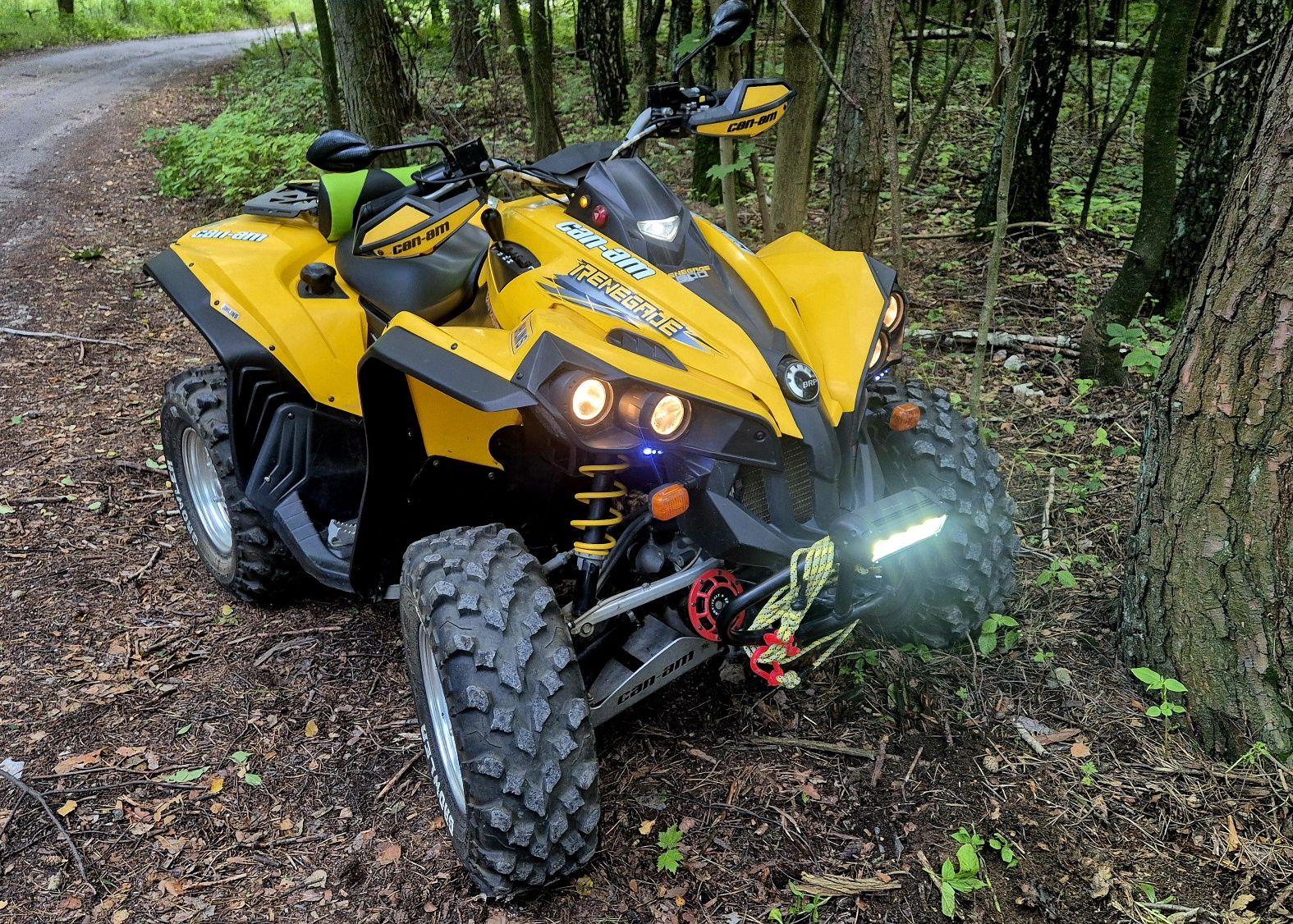 CAN AM Renegade 500 G1 - ZAREJESTROWANY,  2 osobowy