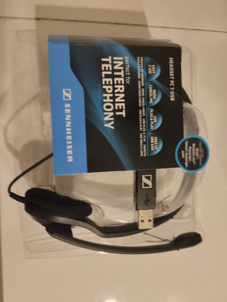 Słuchawki z mikrofonem Sennheiser