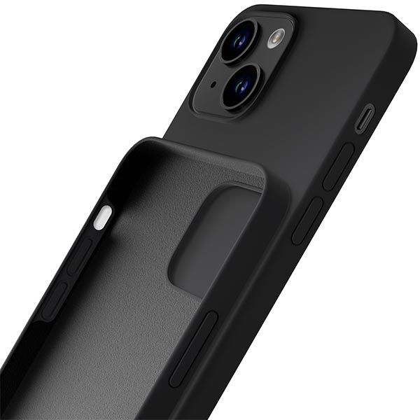 Etui 3Mk Silicone Case Iphone 14 / 15 / 13 6.1" Czarny/Black