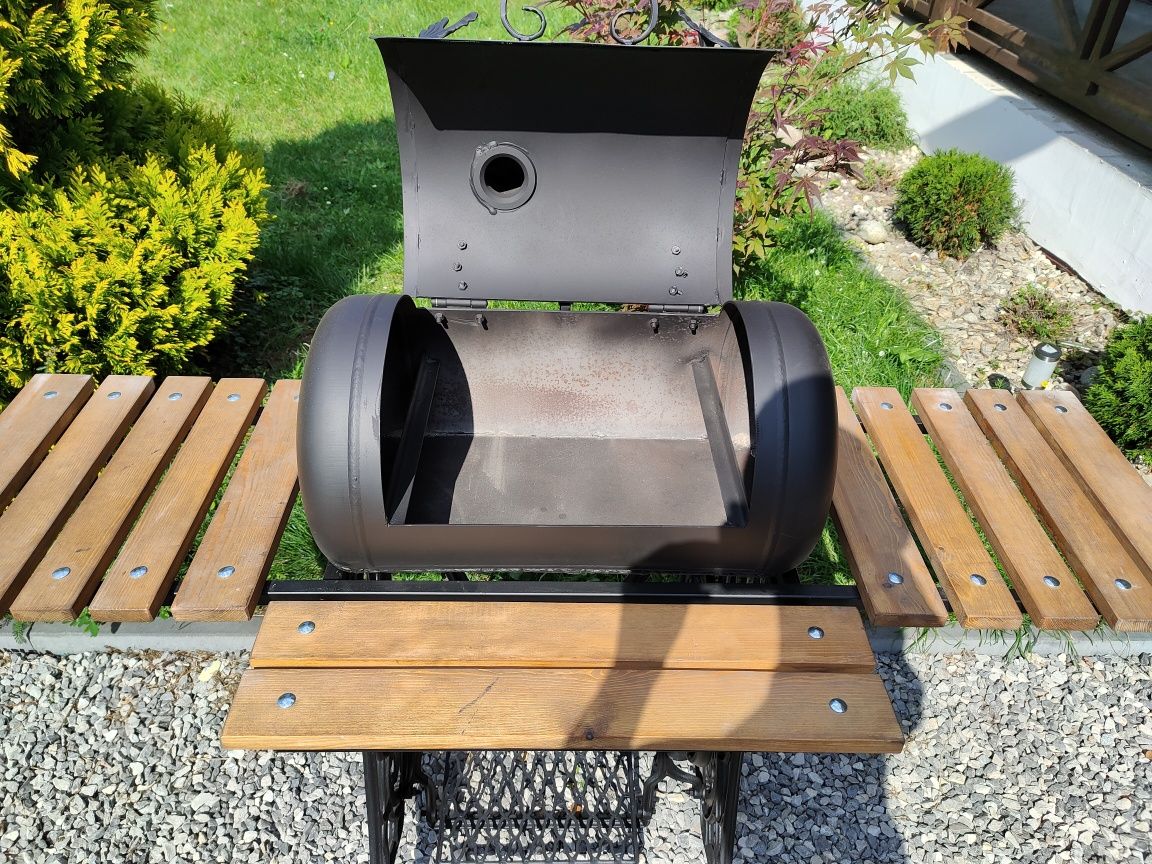 Grill ogrodowy grill z butli LPG podstawowa Singer