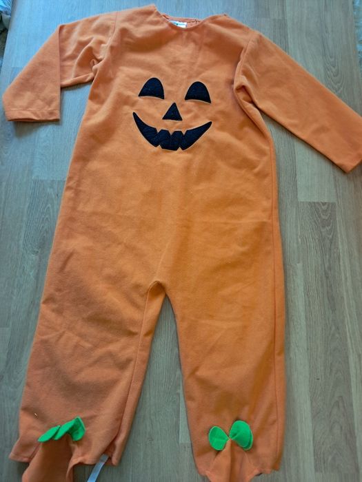 Strój Halloween dynia 2-3lat 92-98cm
