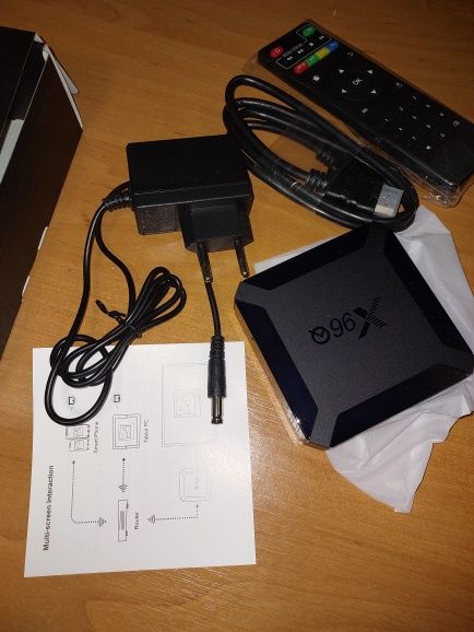 Смарт приставка, Allwinner H313, Smart TV X96Q. 2/16гб