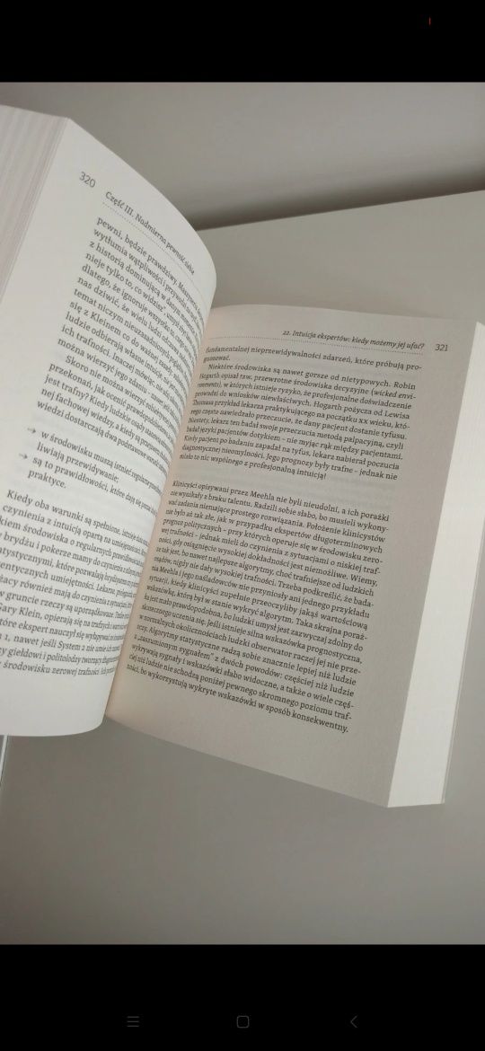 Książka Pułapki myślenia o myśleniu szybkim i wolnym Daniel Kahneman