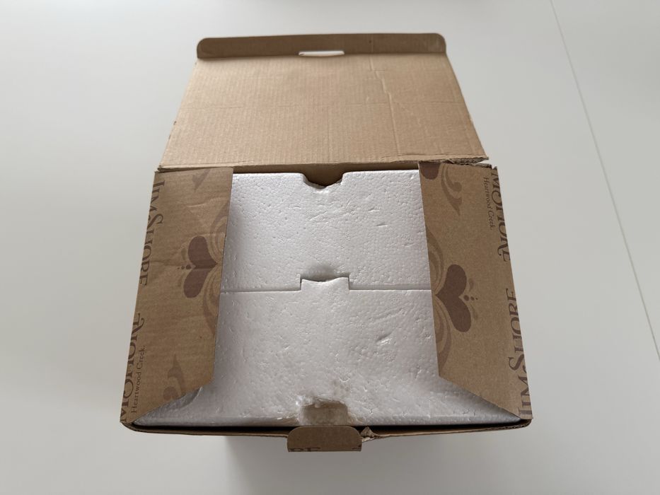 Jim Shore, bałwanek z ptakami, oryginał z 2003 r.