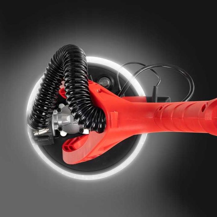 Szlifierka do gipsu gładzi Żyrafa 1800 W LED -Bezpyłowa Zestaw [NOWA]