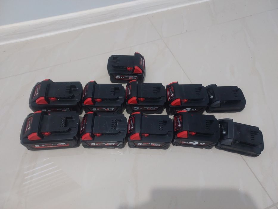 Акумулятор Milwaukee M18  5a, 4a, 1.5a