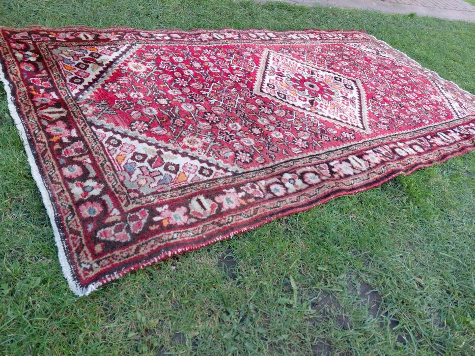 Dywan wełniany ręcznie tkany orientalny 106cm / 210cm