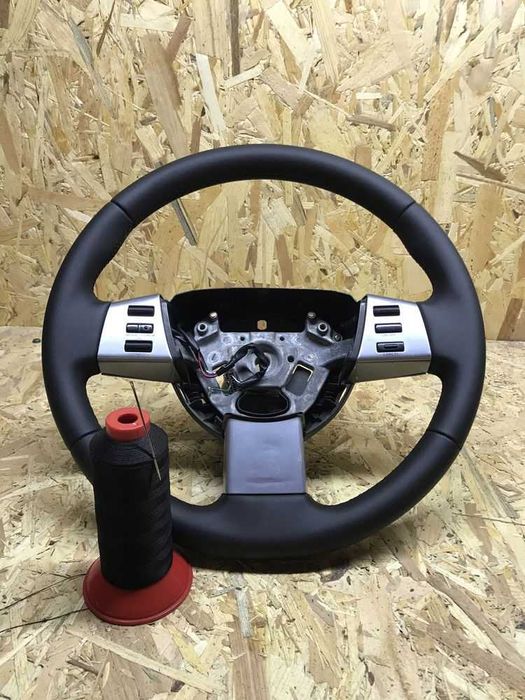 Перешив руля/ Перетяжка керма. Торпедо. Потолки. Кресло. Airbag.