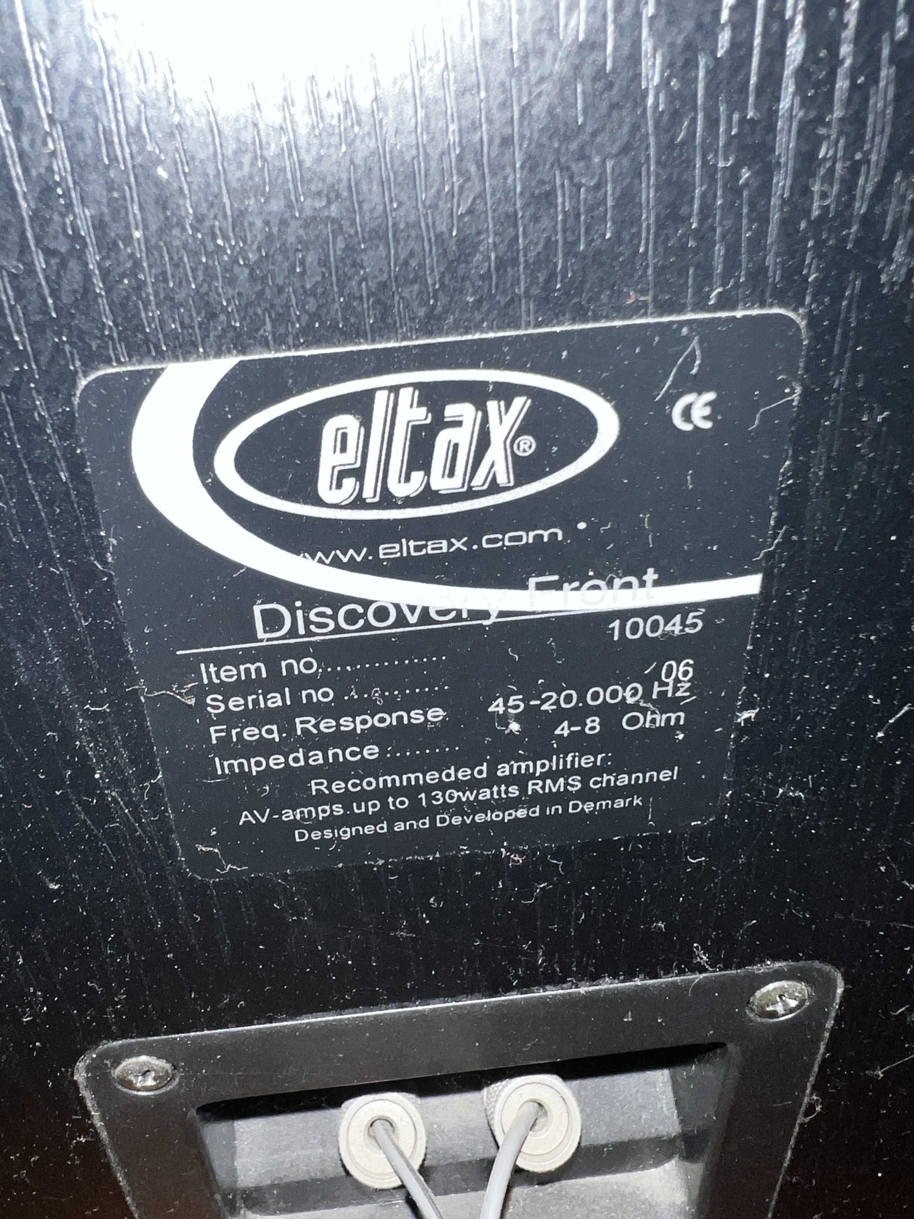 Amplituner Yamaha  RX- V340RDS+ głośniki 5.0 Eltax Discovert 10045