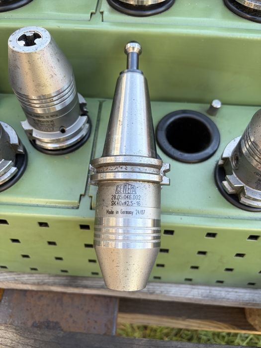 Uchwyt wiertarski GEWEFA SK40 Ø2.5–16 mm – Made in Germany
