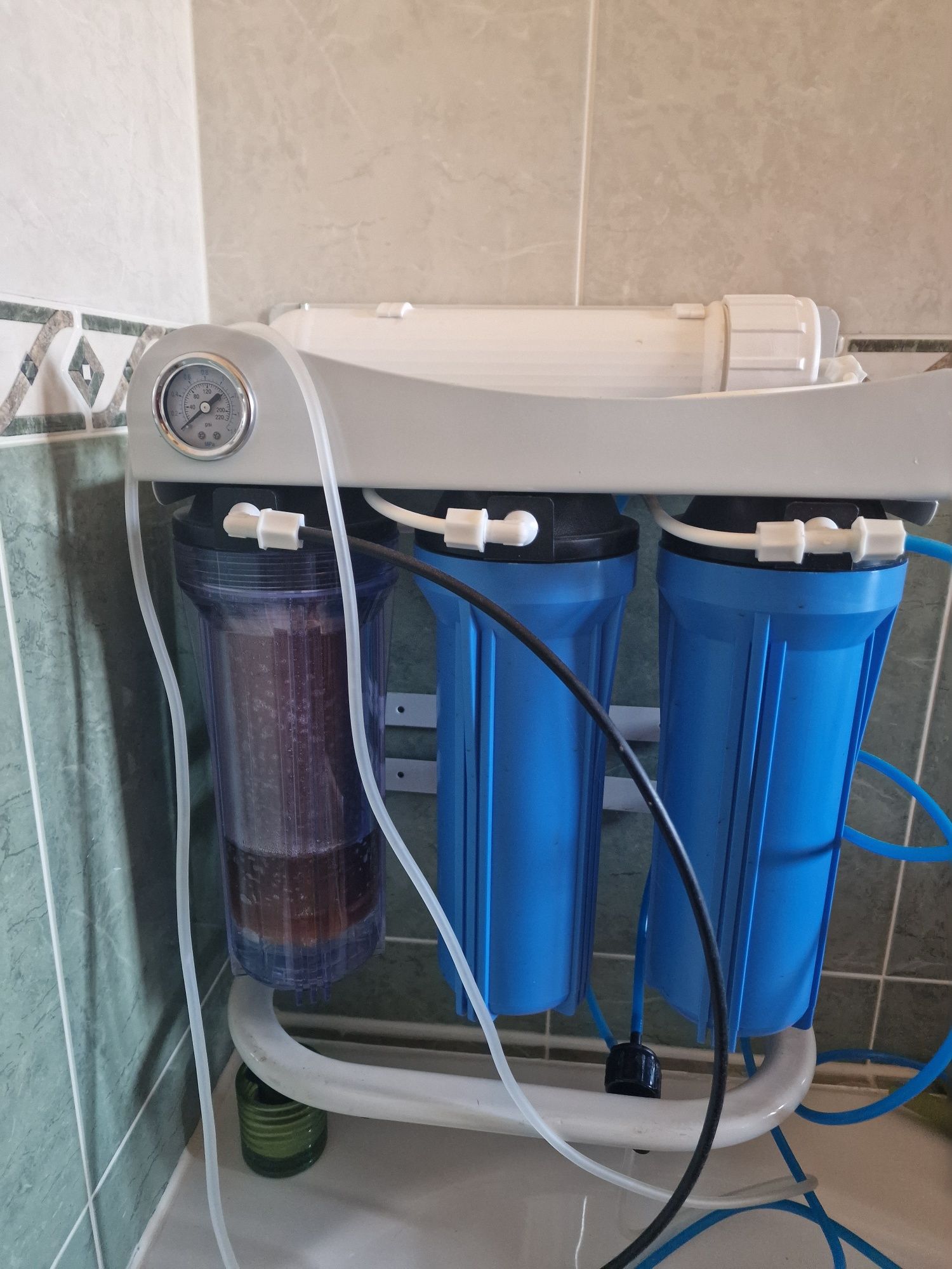 Filtragem agua osmo
