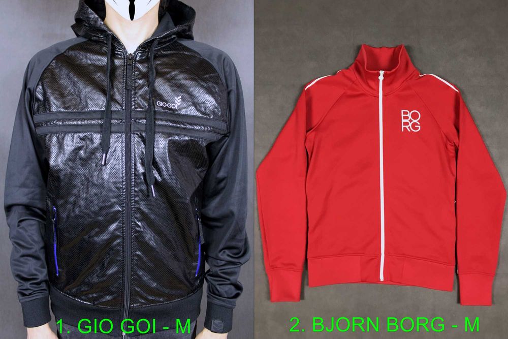 Олімпійка Bjorn Borg & Gio Goi - M - Зіп Худі, Мастерка, Зіпка
