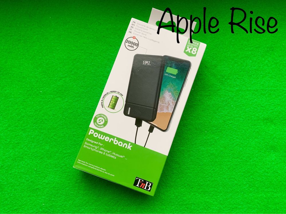 Повербанк Powerbank TnB Travel Battery 20000 Mah 2 USB Для роутера