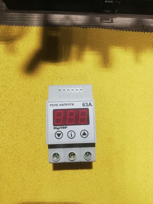 Реле напряжения 63а digiTOP