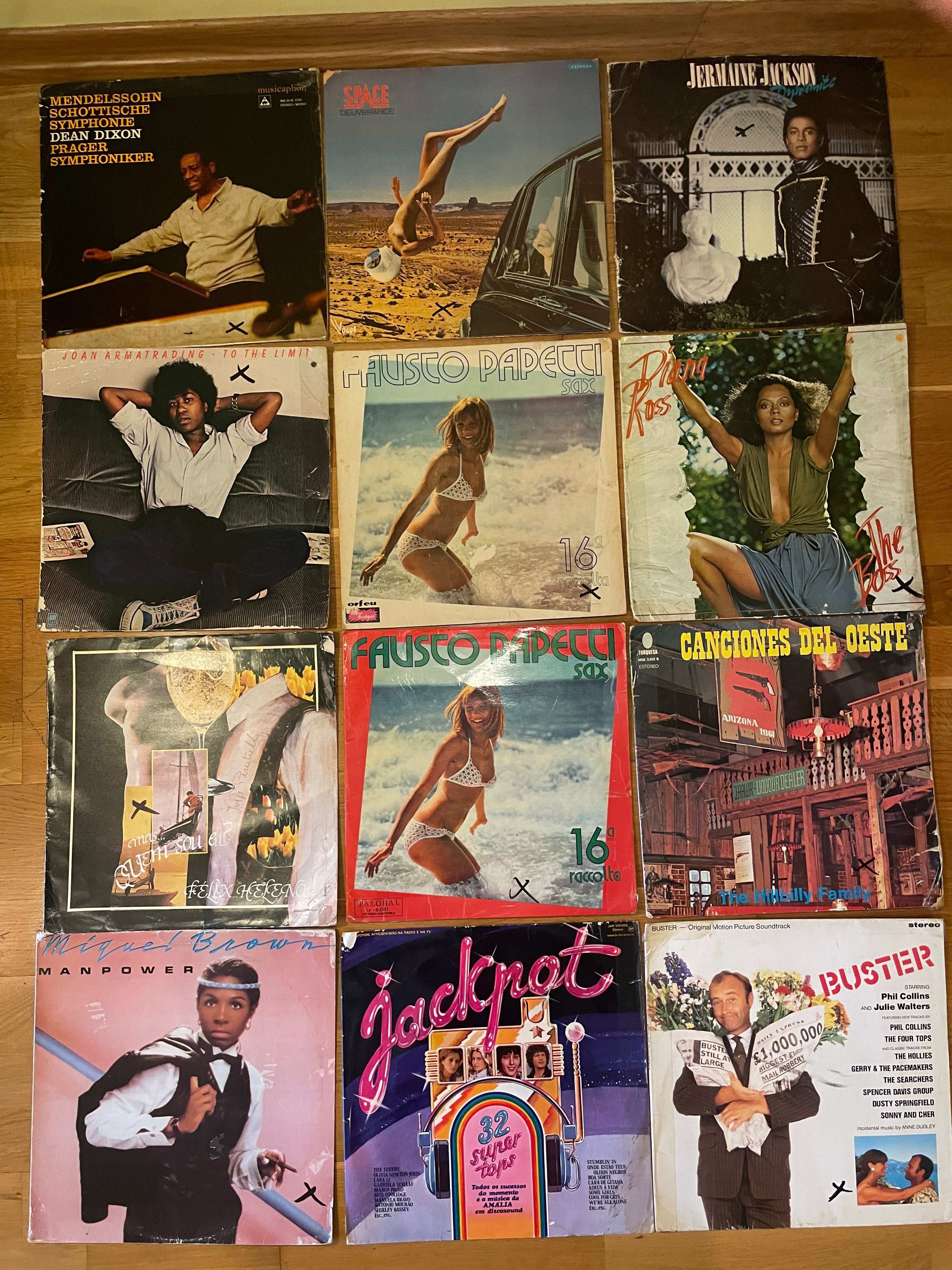 12 Capas de Vinil vazias