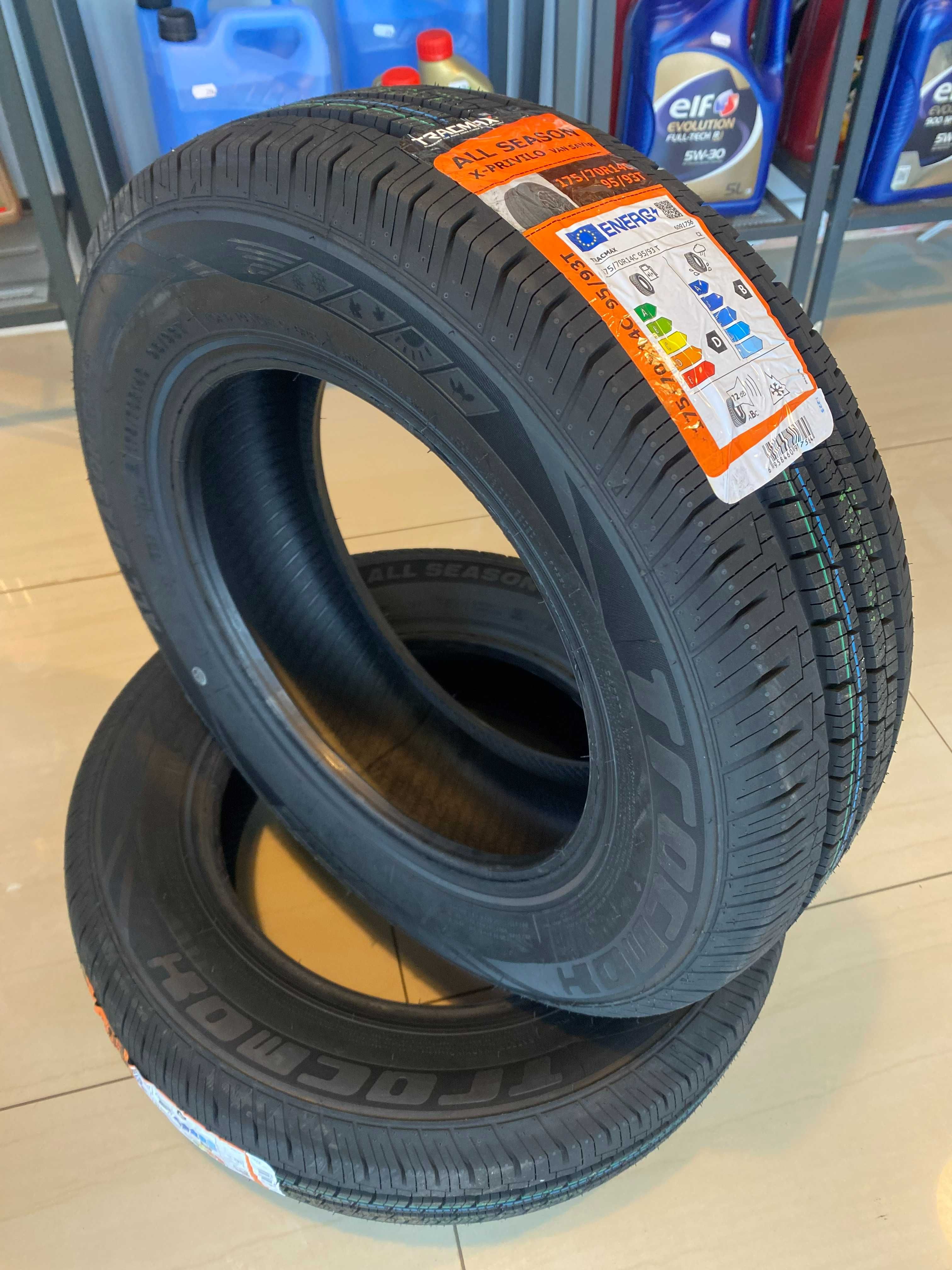 NOWA Opona opony wielosezonowa całoroczna TRACMAX 175/70R14C A/S VAN