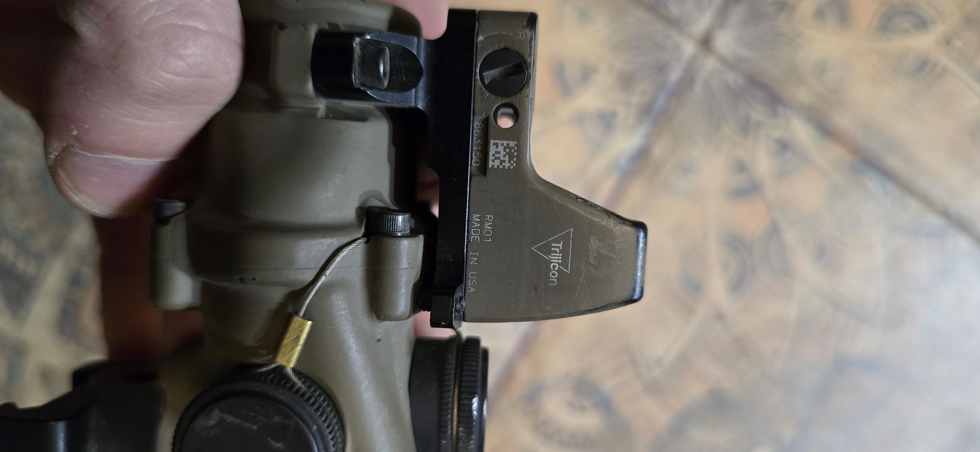 Acog trijicon 4x32+ коліматор
