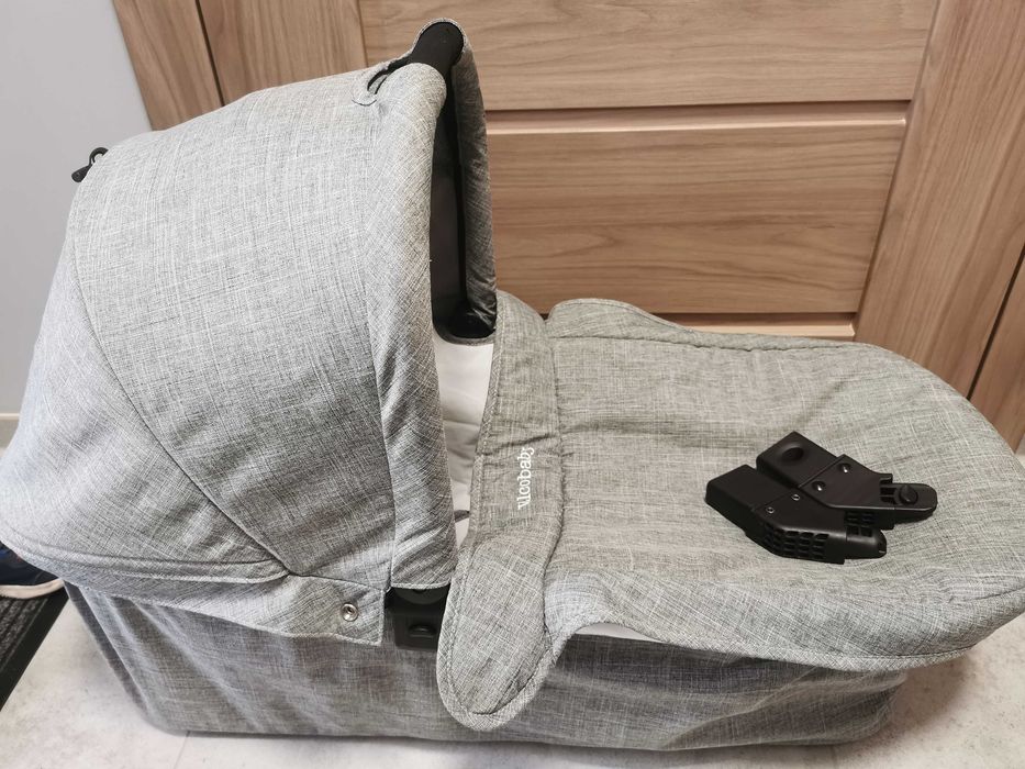 Gondola Valco Baby Snap Grey Marle + adaptery – używana
