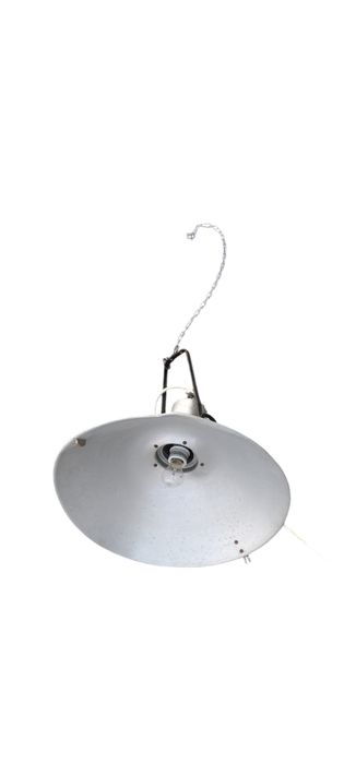 Lampa przemysłowa stara z Czechosłowacji