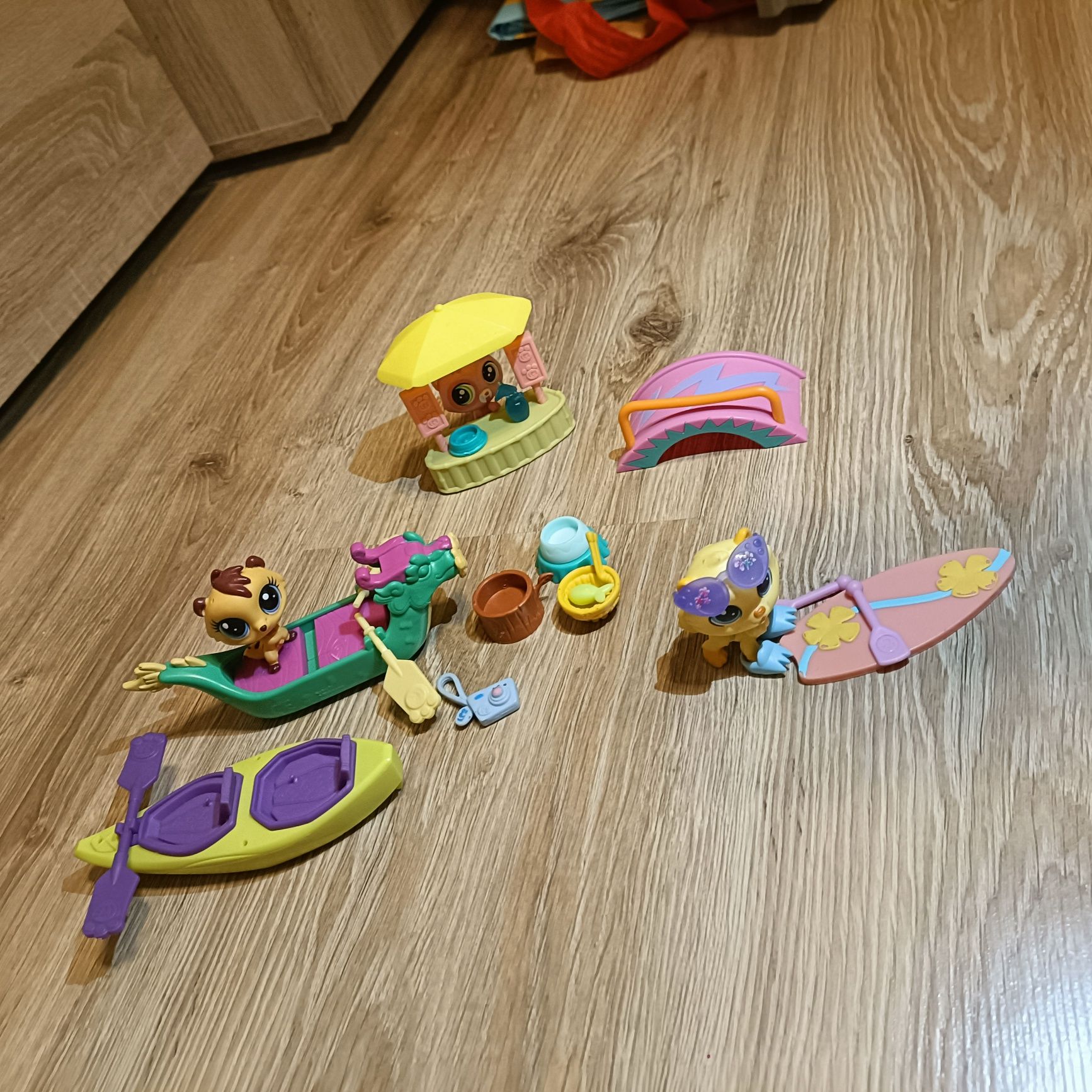 Littlest pet shop zestaw "plaża"