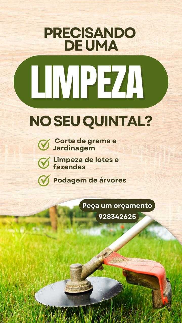 Limpeza de terreno em geral