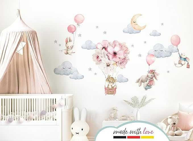 Little Deco Naklejka Ścienna Do Pokoju Dziecięcego NrD342