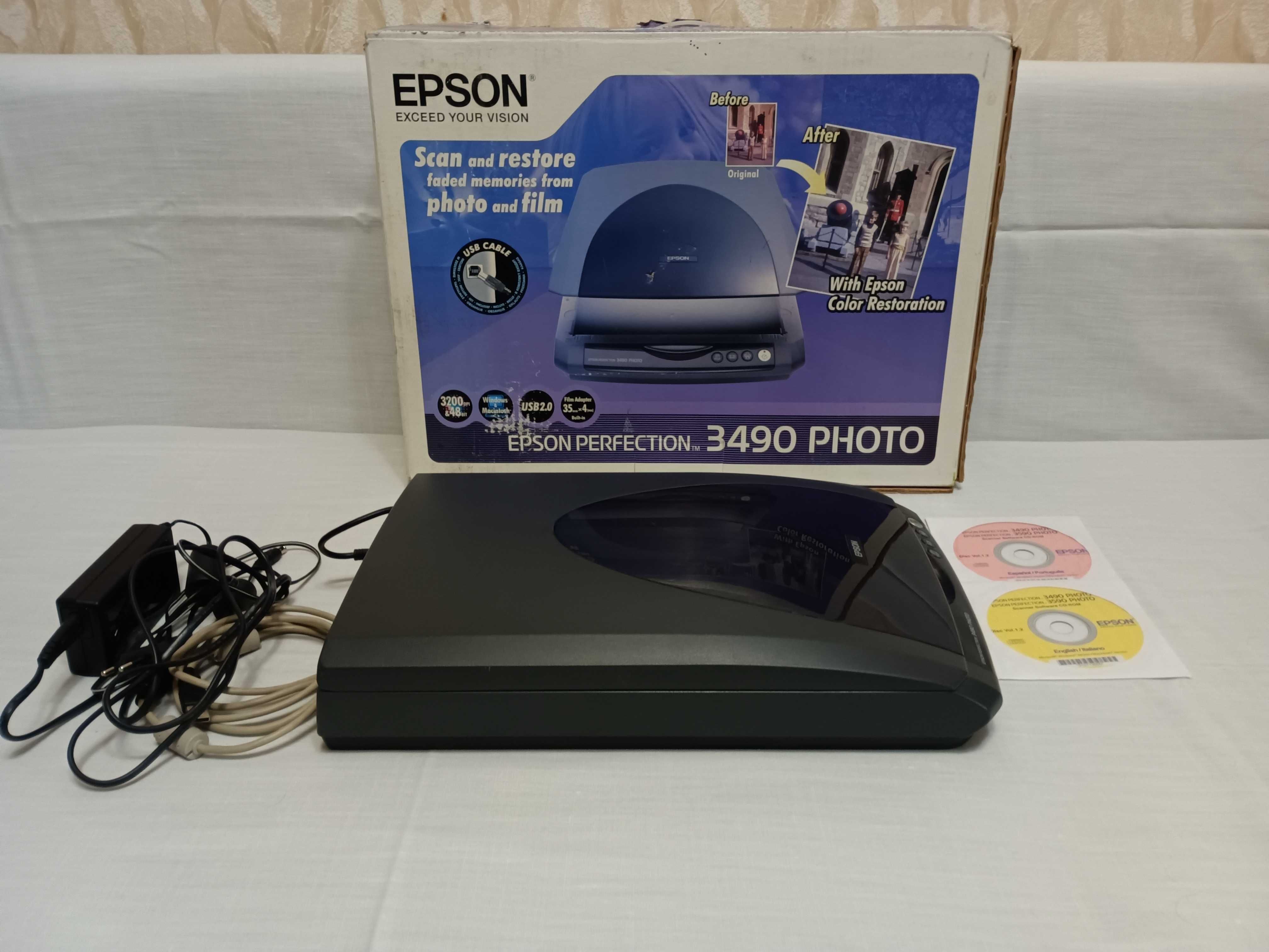 Сканер Epson Perfection 3490 Photo