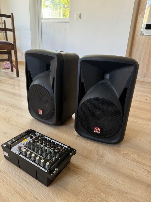 Акустичні колонки Superlux SP108 + мікшер