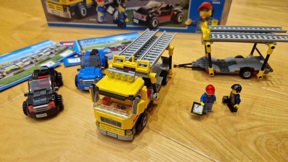 LEGO 66523 City Super Pack 3w1 60060 + 60053 + 60055 UNIKAT na prezent