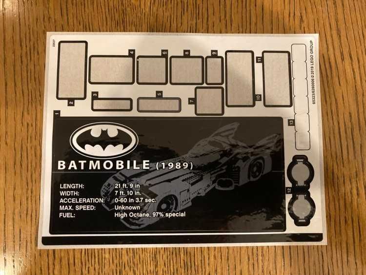LEGO 76139 Batmobile