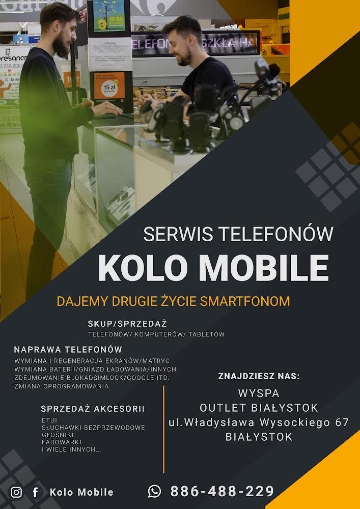 Naprawa telefonu/komputera-serwis/akcesoria/skup/sprzedaż [KoloMobile]