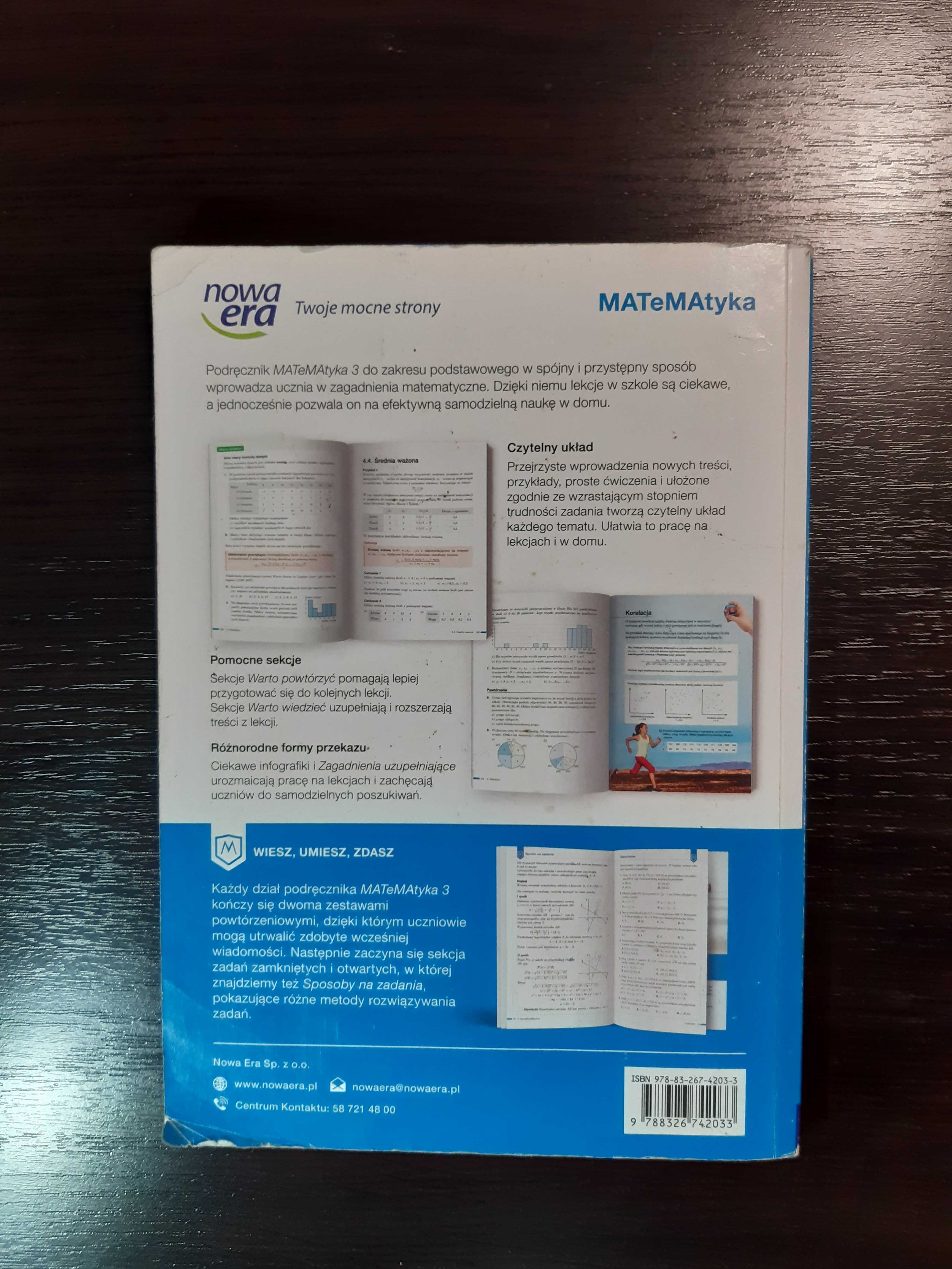 MATeMAtyka 3 Podręcznik. Zakres podstawowy