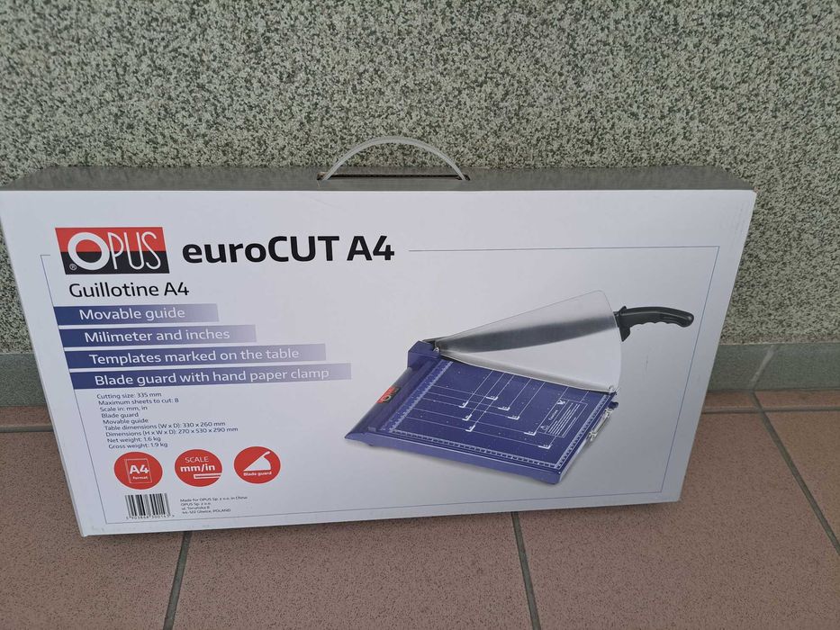 Gilotyna do papieru OPUS Eurocut A4