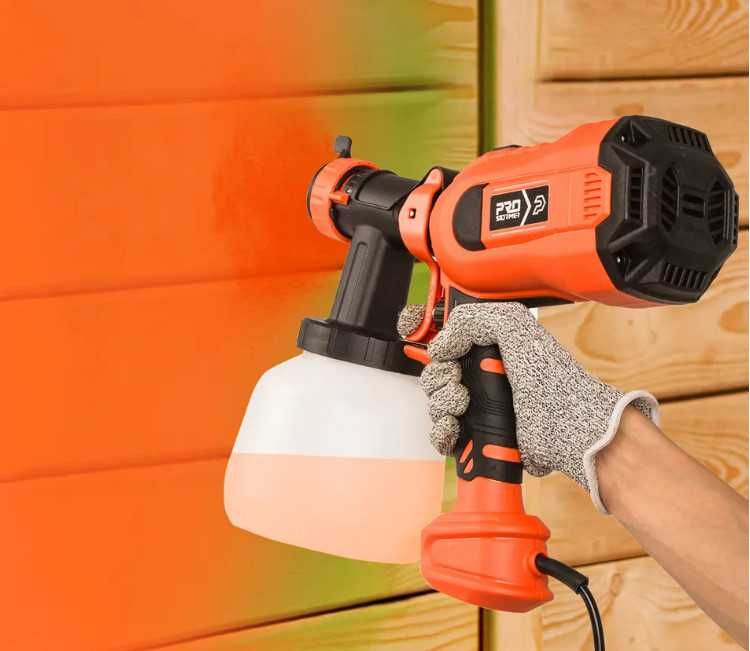 697 -  Pintura elétrica PROSTORMER 750W, pulverizador de tinta 1000ml