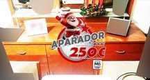 Aparador de Sala de Estar (Cerejeira) + Espelho