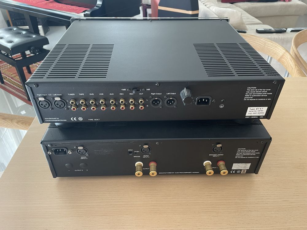 Power Electrocompaniet AW 120 + Preamp Electrocompaniet 4.7