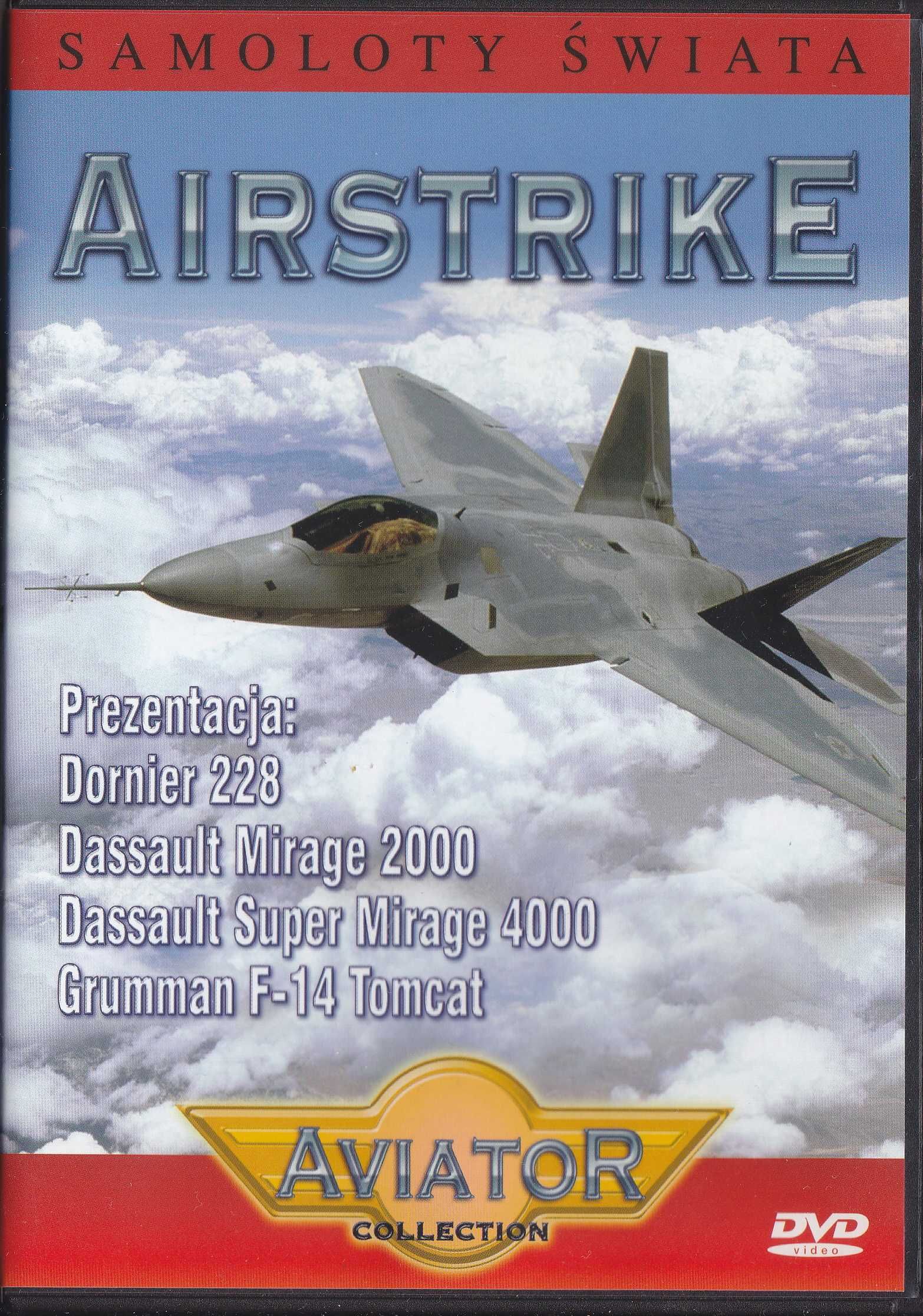 Wielkie tajemnice II wojny św. + Samoloty świata - Airstrike, DVD nowe