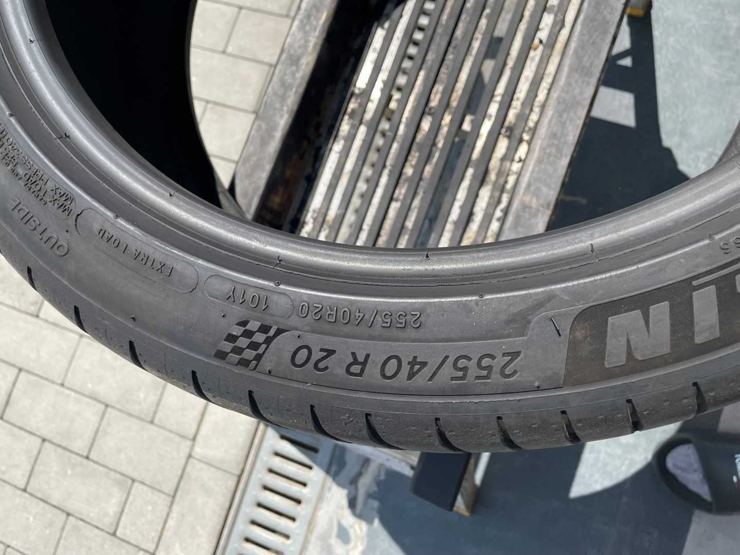 255 40 R20 101Y Michelin Pilot Sport 4 AO 6,5mm  x1