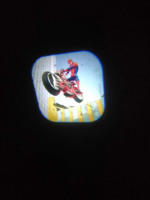 Lampka Philips Spider Man z projektorem.