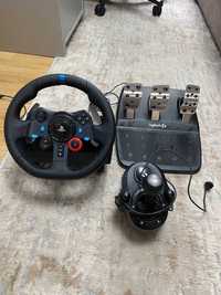 Продам ігрове кермо Logitech G29 + Shifter