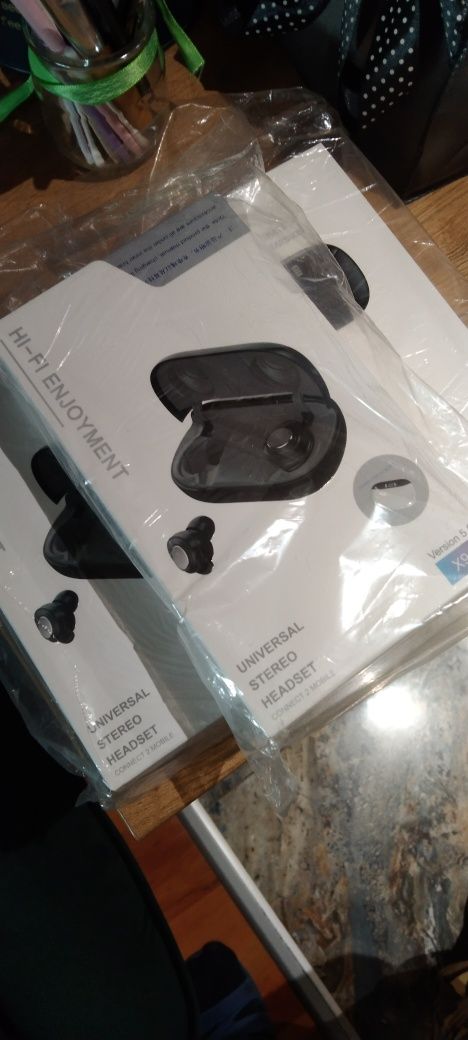 Słuchawki bluetooth Czarne