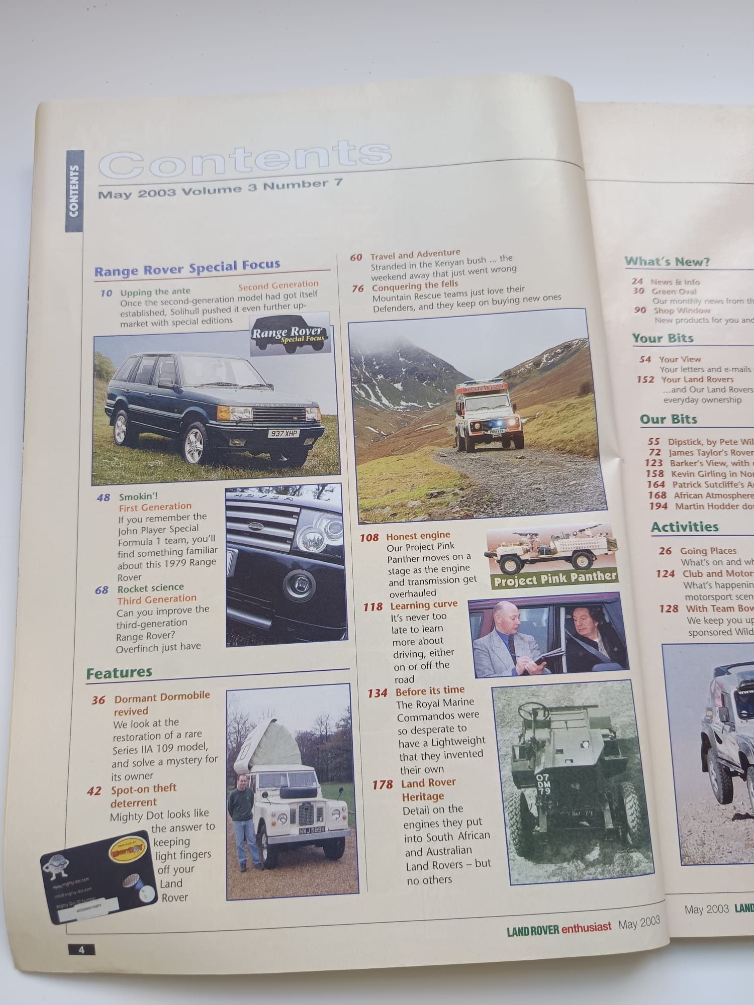 Land rover enthusiast